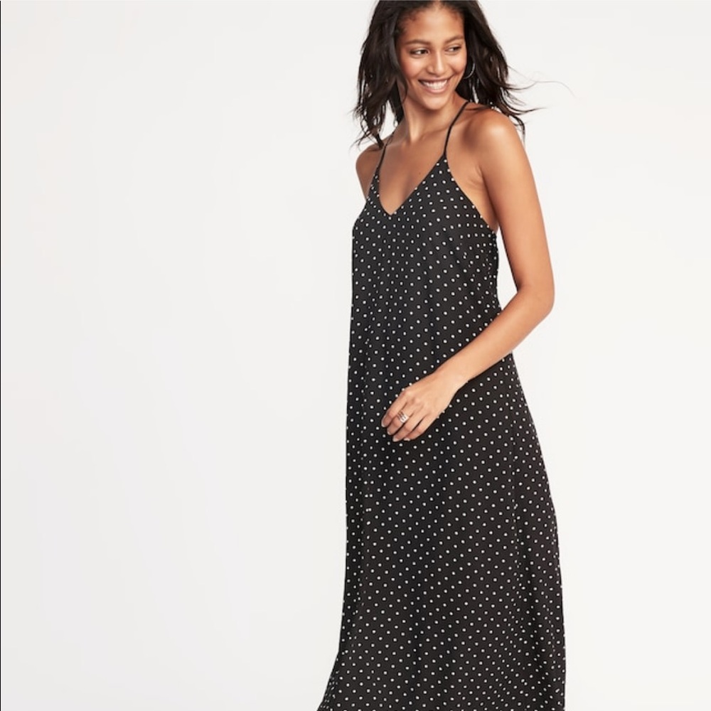 Maxi Polka dot dress
